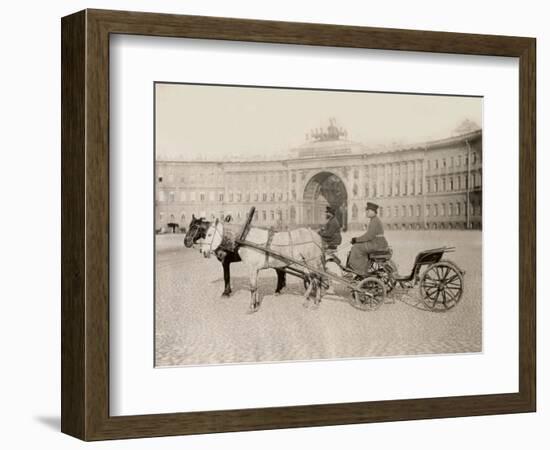 Russia, Harnessings in St. Petersburg-null-Framed Photographic Print