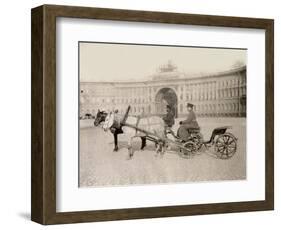 Russia, Harnessings in St. Petersburg-null-Framed Photographic Print