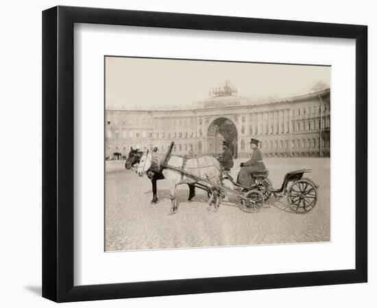 Russia, Harnessings in St. Petersburg-null-Framed Photographic Print