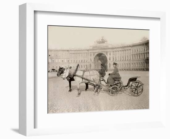 Russia, Harnessings in St. Petersburg-null-Framed Photographic Print