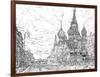 Russia in Black & White I-Melissa Wang-Framed Art Print