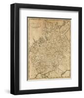 Russia in Europe, c.1812-Aaron Arrowsmith-Framed Art Print