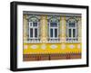 Russia, Ivanovo Oblast, Golden Ring, Plyos, House with Traditional Russian Architecture-Walter Bibikow-Framed Photographic Print