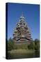 Russia, Karelia, Kizhi Pogost, Lake Onega, Wooden Church of Transfiguration on Kizhi Island-null-Stretched Canvas