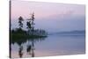 Russia Lake in Ural Mountains Autumn Evening-Andrey Zvoznikov-Stretched Canvas