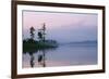 Russia Lake in Ural Mountains Autumn Evening-Andrey Zvoznikov-Framed Photographic Print