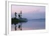 Russia Lake in Ural Mountains Autumn Evening-Andrey Zvoznikov-Framed Photographic Print