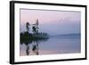 Russia Lake in Ural Mountains Autumn Evening-Andrey Zvoznikov-Framed Photographic Print