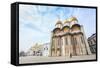 Russia. Moscow. Assumption Cathedral of the Moscow Kremlin - the Orthodox Church, Situated on the C-thipjang-Framed Stretched Canvas