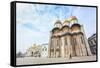 Russia. Moscow. Assumption Cathedral of the Moscow Kremlin - the Orthodox Church, Situated on the C-thipjang-Framed Stretched Canvas