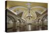 Russia, Moscow, Komsomolskaya Metro-ClickAlps-Stretched Canvas