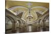 Russia, Moscow, Komsomolskaya Metro-ClickAlps-Stretched Canvas