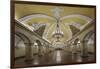 Russia, Moscow, Komsomolskaya Metro-ClickAlps-Framed Photographic Print