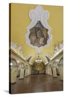 Russia, Moscow, Komsomolskaya Metro-ClickAlps-Stretched Canvas