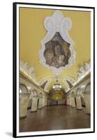 Russia, Moscow, Komsomolskaya Metro-ClickAlps-Framed Premium Photographic Print