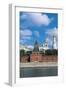 Russia, Moscow, Kremlin, View of Fortified Citadel and Moskva River-null-Framed Giclee Print