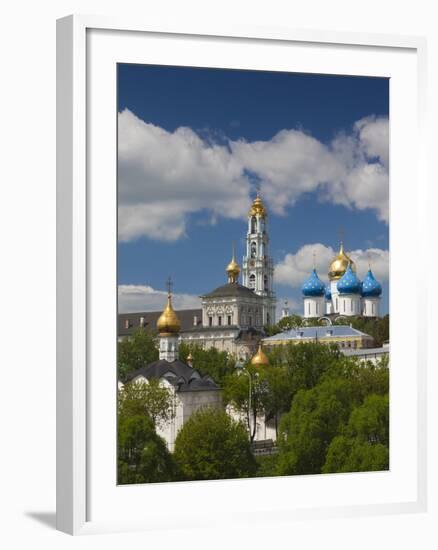 Russia, Moscow Oblast, Golden Ring, Sergiev Posad, Trinity Monastery of St. Sergius-Walter Bibikow-Framed Photographic Print