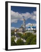 Russia, Moscow Oblast, Golden Ring, Sergiev Posad, Trinity Monastery of St. Sergius-Walter Bibikow-Framed Photographic Print