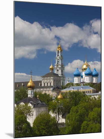 Russia, Moscow Oblast, Golden Ring, Sergiev Posad, Trinity Monastery of St. Sergius-Walter Bibikow-Mounted Photographic Print