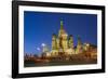 Russia, Moscow, Red Square, Kremlin, St. Basil's Cathedral-ClickAlps-Framed Photographic Print