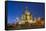 Russia, Moscow, Red Square, Kremlin, St. Basil's Cathedral-ClickAlps-Framed Stretched Canvas