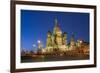 Russia, Moscow, Red Square, Kremlin, St. Basil's Cathedral-ClickAlps-Framed Photographic Print