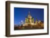 Russia, Moscow, Red Square, Kremlin, St. Basil's Cathedral-ClickAlps-Framed Photographic Print