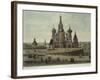 Russia, Moscow, Red Square with Saint Basil's Cathedral-null-Framed Giclee Print