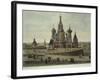 Russia, Moscow, Red Square with Saint Basil's Cathedral-null-Framed Giclee Print