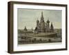 Russia, Moscow, Red Square with Saint Basil's Cathedral-null-Framed Giclee Print