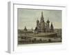Russia, Moscow, Red Square with Saint Basil's Cathedral-null-Framed Giclee Print