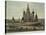 Russia, Moscow, Red Square with Saint Basil's Cathedral-null-Stretched Canvas