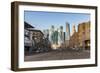 Russia, Moscow, skyscrappers of the Modern Moscow-City International business and finance developme-ClickAlps-Framed Photographic Print