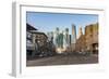 Russia, Moscow, skyscrappers of the Modern Moscow-City International business and finance developme-ClickAlps-Framed Photographic Print