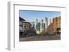 Russia, Moscow, skyscrappers of the Modern Moscow-City International business and finance developme-ClickAlps-Framed Photographic Print