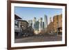 Russia, Moscow, skyscrappers of the Modern Moscow-City International business and finance developme-ClickAlps-Framed Photographic Print