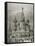 Russia, Moscow, St. Basil's Cathedral, Engraving-Tarker-Framed Stretched Canvas