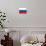 Russia National Flag Poster Print-null-Poster displayed on a wall