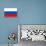 Russia National Flag Poster Print-null-Poster displayed on a wall