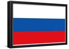 Russia National Flag Poster Print-null-Framed Poster