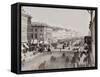 Russia, Nevsky Avenue in St. Peterbourg-null-Framed Stretched Canvas