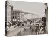 Russia, Nevsky Avenue in St. Peterbourg-null-Stretched Canvas