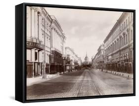 Russia, Nevsky Prospect in St. Petersburg-null-Framed Stretched Canvas