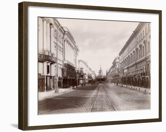 Russia, Nevsky Prospect in St. Petersburg-null-Framed Photographic Print