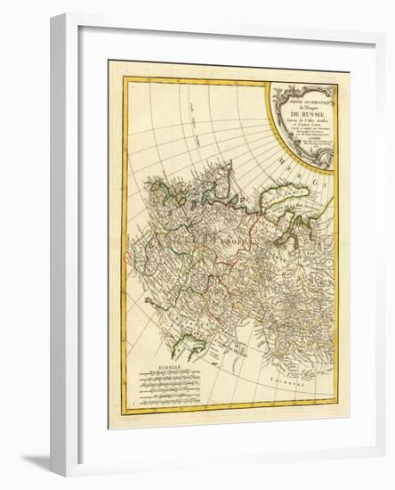 Russia Occidentale, c.1785-Rigobert Bonne-Framed Art Print