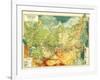 Russia - Panoramic Map-Lantern Press-Framed Art Print