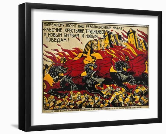 Russia: Poster, 1919-null-Framed Giclee Print