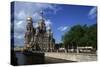 Russia, Saint Petersburg, Church of the Resurrection of Christ Along Griboedov Canal-null-Stretched Canvas