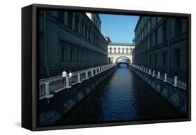 Russia, Saint Petersburg, Historic Centre, Winter Palace-null-Framed Stretched Canvas