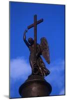 Russia, Saint Petersburg, Palace Square, Bronze Angel-null-Mounted Giclee Print